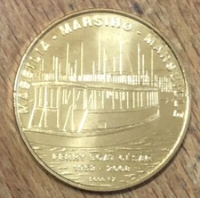 MDP 2008 MARSEILLE FERRY BOAT CESAR MÉDAILLE MONNAIE DE PARIS JETON MEDALS COINS