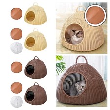 Imitation rotin Lit pour chat