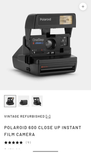 Polaroid 600 one step - one,
