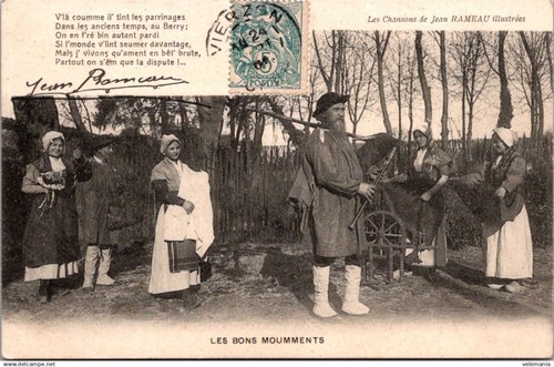 S18712 cpa les - chansons, de