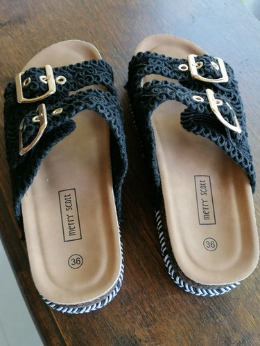 Mules femme noire etat - p, 36