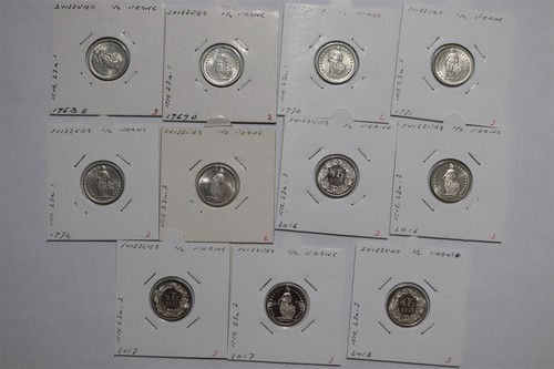 Suisse 1 2 franc - 🇨🇭, 1/2