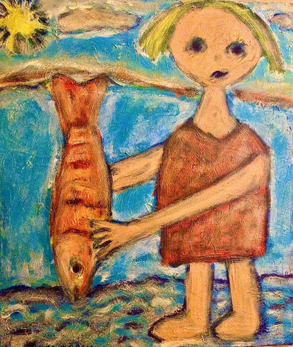 Tableau art brut - tableau,