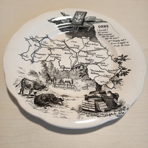 Assiette creil montereau - assiette,