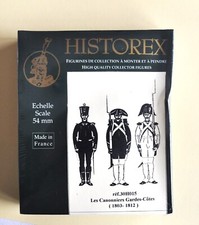 HISTOREX figurine à monter et à peindre piéton Cannonier Gardes-côtes 1803-1812