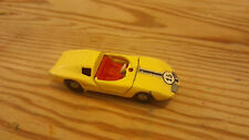 GUISVAL VOITURE MONZA GT METAL JAUNE 1/64 MADE ESPAGNE ANNEES 1970