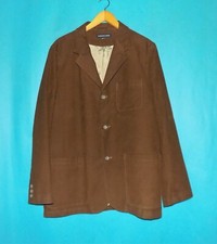 veste look blazer MARLBORO CLASSICS vintage en coton marron taille 54 EUR