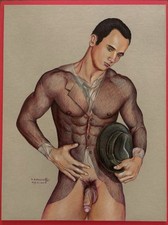 Dessin Pastel « Body Paint -