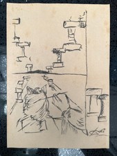 Salvador Dali Dessin sur