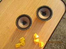 paire de mediums tweeters grundig diametre 9 cm