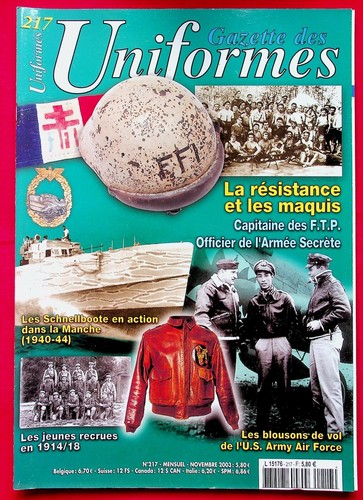 Gazette des uniformes - uniformes, n°