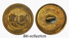 Bouton MIDI -Chemin de Fer du Midi. France, vers 1890. 22 mm