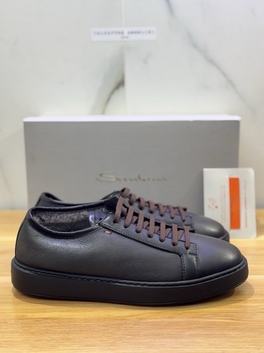 Santoni icon baskets - baskets, cuir