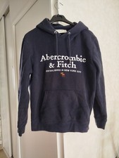 Sweat Capuche Bleu Marine. Abercrombie Fitch. Taille XS. Très Bon État