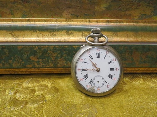 Old pocket watch chronometer - old,