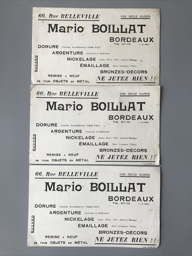 Buvards publicitaires - 3,