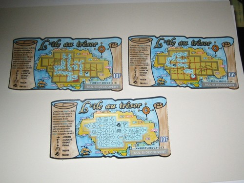 Tickets gratter fdj - 3, l