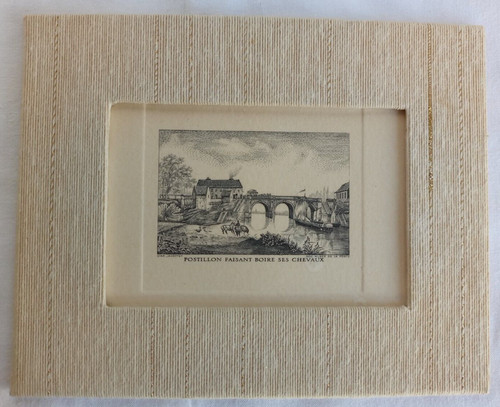 Belle gravure musée la - belle,