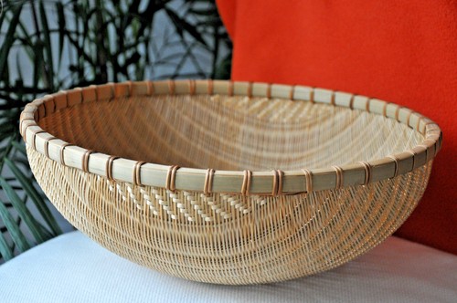 Corbeille osier forme - corbeille, en