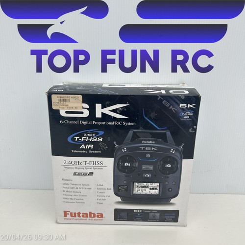 Futaba t6k v3s - futaba, 2.4ghz
