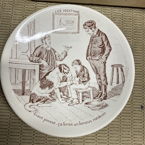 Assiette les vocations - assiette, en