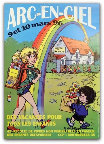Affiche walthéry natacha - affiche,