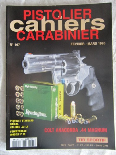 Cahiers pistolier 167 - pistolier,