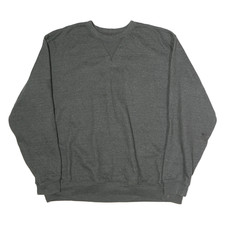 CARHARTT Hommes Gris Ras Cou
