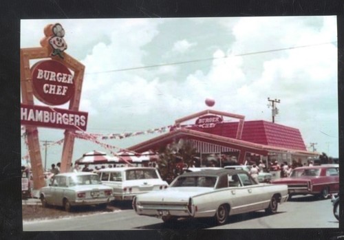 Burger chef hamburgers - burger,