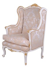 Bergère baroque fauteuil - bergère,