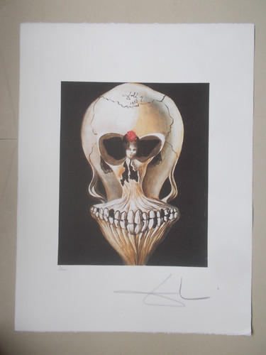 Lithographie salvador dali - , "
