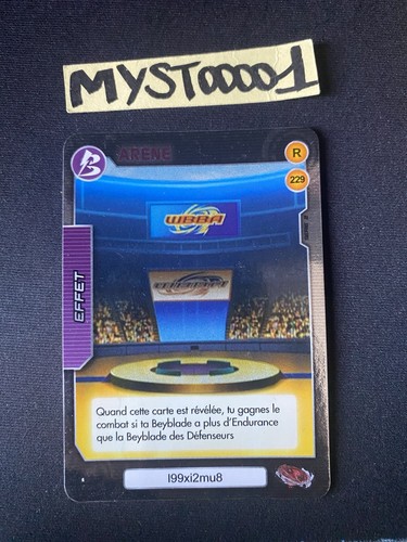 Carte beyblade arène 229 - beyblade, r