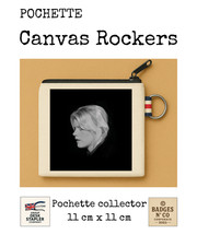 Pochette Zaho de Sagazan Canvas Rocker 11x11 cm pop électro poétique