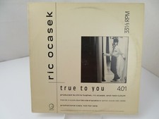 Ric Ocasek True To You 12" Promo Disque LP Album Vinyle