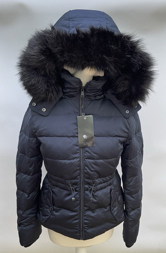 Veste puffer doudoune bleu - veste,