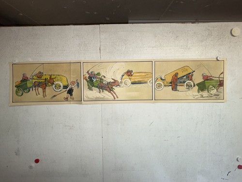 Rare affiche ancienne auto - rare,