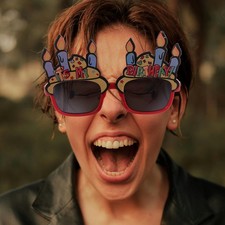  Accessoires De Photo D'anniversaire Lunettes Soleil Pour Enfants