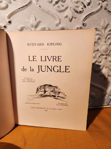 Livre jungle rudyard - le,