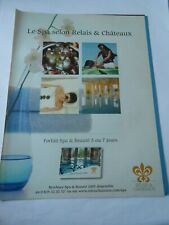 Publicité Advert 2006  Relais Chateaux le spa