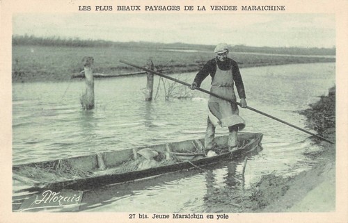 Cpa vendee maraichine jeune - cpa, 85
