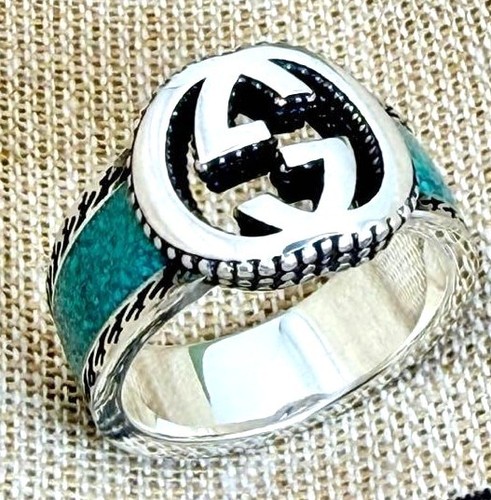 Bague gucci imbriquée - gucci, gg
