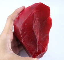 Saphir orange naturel