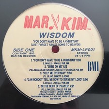 WISDOM (1990) MAR KIM ~  RARE