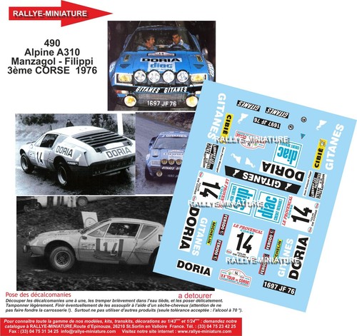 Decals ref 0490 renault - ,