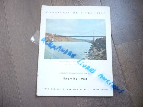 Compagnie fives lille pont - lille, de
