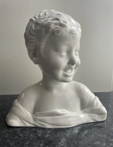 Buste enfant rieur en - d'enfant,