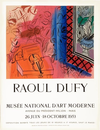 Raoul dufy affiche - raoul, affiche,