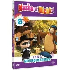 Dvd Masha et Michka - 8 - Les 3 Mousquetaires