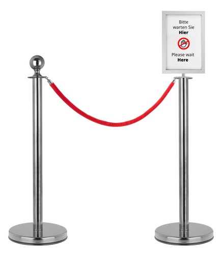 Poteaux guidage vip - de,