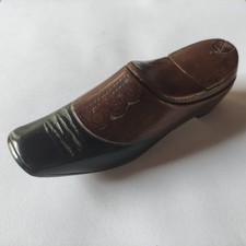tabatière chaussure bois 2
